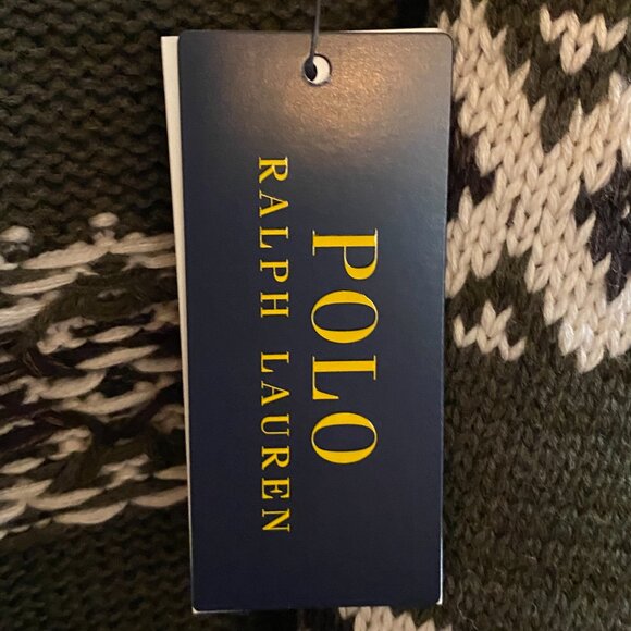 Polo Ralph Lauren Belted Shawl Collar Cardigan – Farm Olive – Size S – NWT - Picture 8 of 9